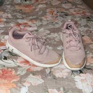 Pink Under Armour sneakers
